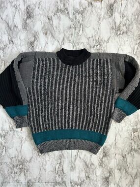Michael Gerald | men’s size large vintage Grandpa Core Knit Pullover sweater